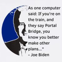 Joe Biden Meme Portal Bridge Anti Democrats Mesh Reversible Basketball Jersey Tank