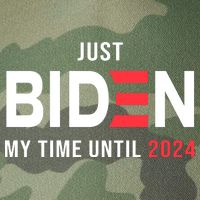 Just Biden My Time Until 2024 Legacy Tie Dye Trucker Hat