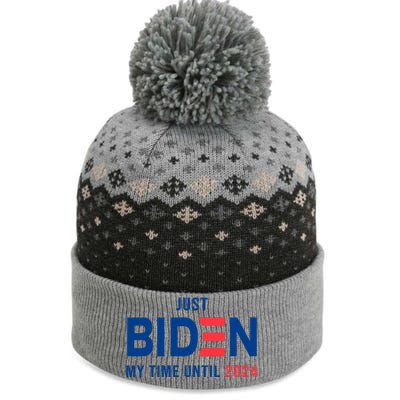 Just Biden My Time Until 2024 The Baniff Cuffed Pom Beanie