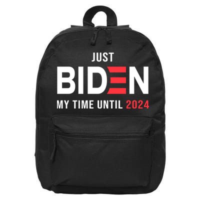 Just Biden My Time Until 2024 16 in Basic Backpack