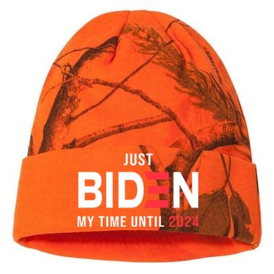 Just Biden My Time Until 2024 Kati Licensed 12" Camo Beanie