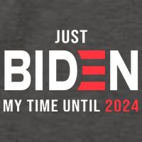 Just Biden My Time Until 2024 Vector Backpack