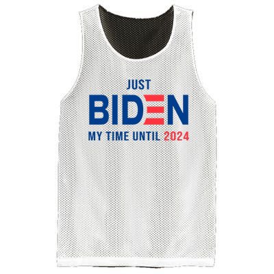 Just Biden My Time Until 2024 Mesh Reversible Basketball Jersey Tank