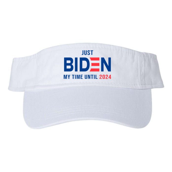 Just Biden My Time Until 2024 Valucap Bio-Washed Visor