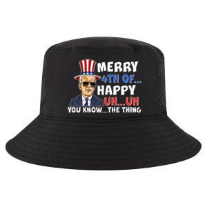 Joe Biden Merry 4th Of Happy Uh You Know The Thing Cool Comfort Performance Bucket Hat