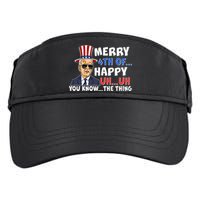 Joe Biden Merry 4th Of Happy Uh You Know The Thing Adult Drive Performance Visor