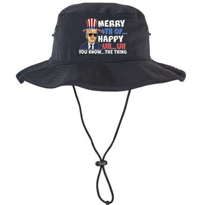 Joe Biden Merry 4th Of Happy Uh You Know The Thing Bucket Hat