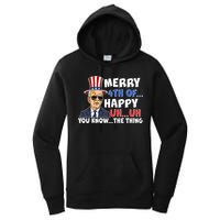 Joe Biden Merry 4th Of Happy Uh You Know The Thing Women's Pullover Hoodie