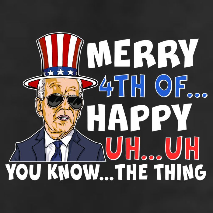 Joe Biden Merry 4th Of Happy Uh You Know The Thing Trucker Hat