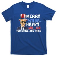 Joe Biden Merry 4th Of Happy Uh You Know The Thing T-Shirt