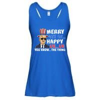 Joe Biden Merry 4th Of Happy Uh You Know The Thing Ladies Essential Flowy Tank