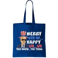 Joe Biden Merry 4th Of Happy Uh You Know The Thing Bag