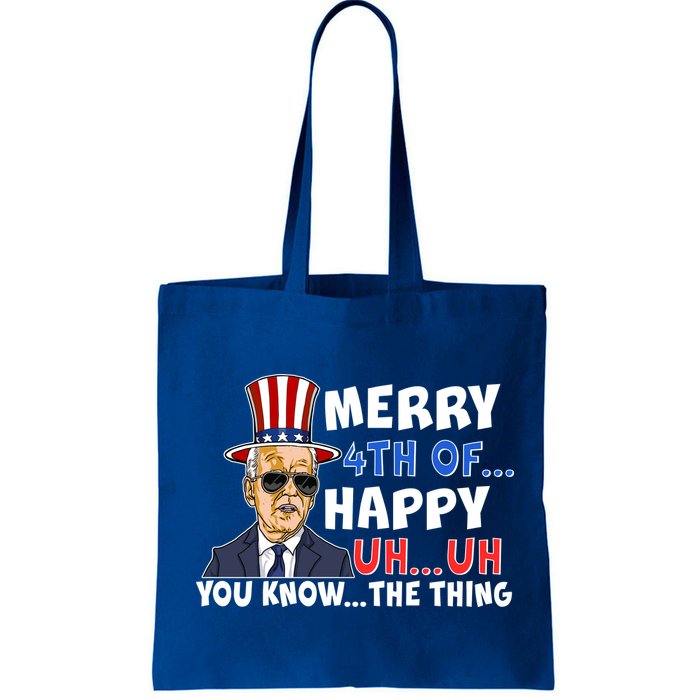 Joe Biden Merry 4th Of Happy Uh You Know The Thing Bag