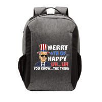 Joe Biden Merry 4th Of Happy Uh You Know The Thing Vector Backpack