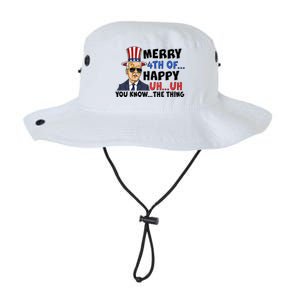 Joe Biden Merry 4th Of Happy Uh You Know The Thing Legacy Cool Fit Booney Bucket Hat