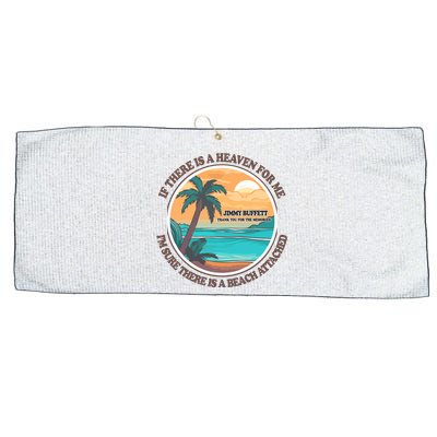 J.I.M.M.Y Buffett Memorial Large Microfiber Waffle Golf Towel