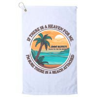 J.I.M.M.Y Buffett Memorial Platinum Collection Golf Towel