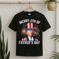 Joe Biden Merry 4th Of Father's Day Funny 4th Of July T-Shirt