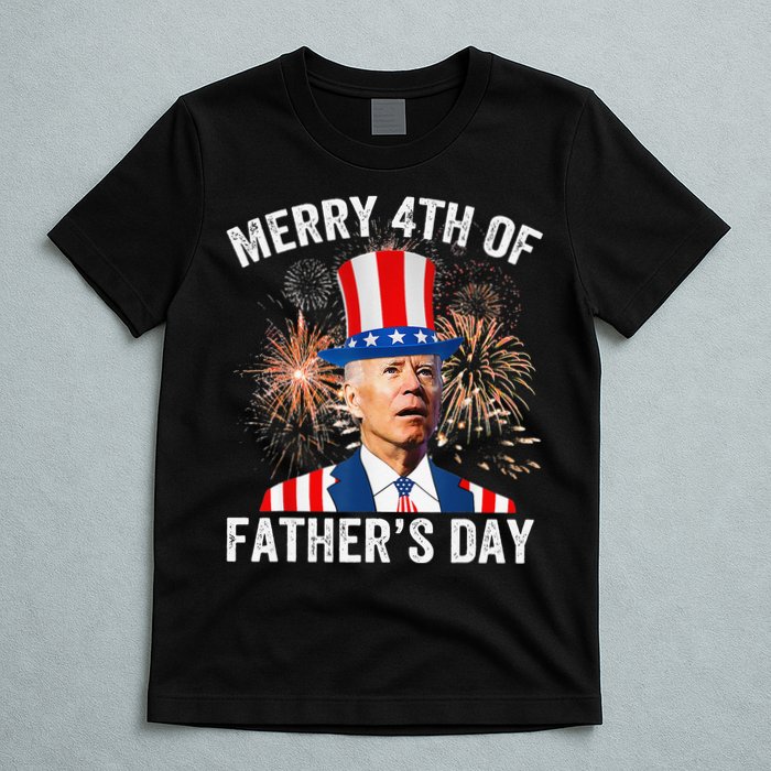 Joe Biden Merry 4th Of Father's Day Funny 4th Of July T-Shirt