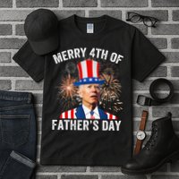 Joe Biden Merry 4th Of Father's Day Funny 4th Of July Tall T-Shirt