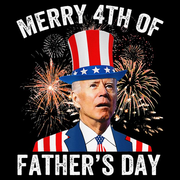 Joe Biden Merry 4th Of Father's Day Funny 4th Of July Button