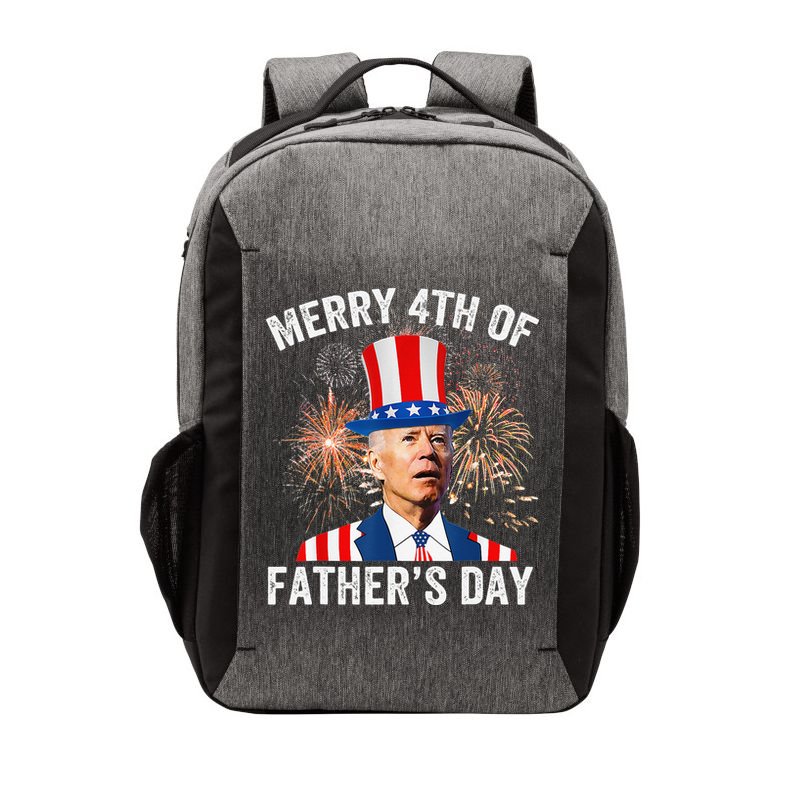 Joe Biden Merry 4th Of Father's Day Funny 4th Of July Vector Backpack