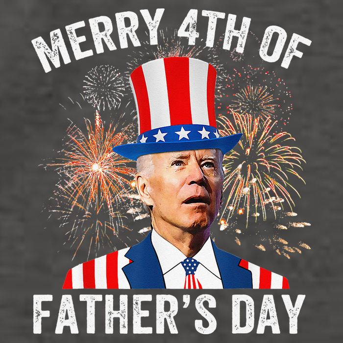 Joe Biden Merry 4th Of Father's Day Funny 4th Of July Vector Backpack