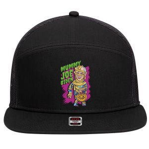 Joe Biden Mummy 7 Panel Mesh Trucker Snapback Hat