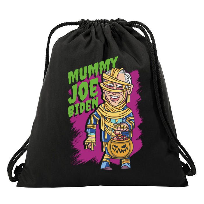 Joe Biden Mummy Drawstring Bag