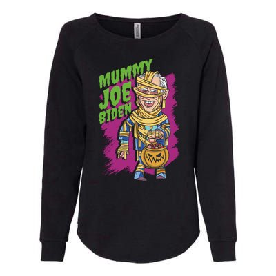 Joe Biden Mummy Womens California Wash Sweatshirt