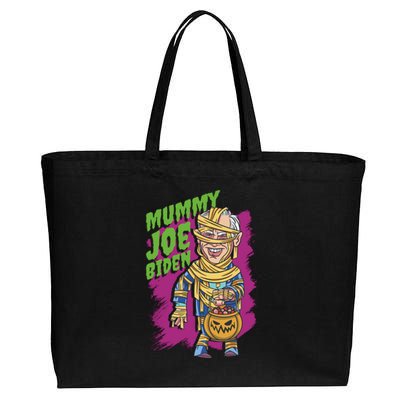 Joe Biden Mummy Cotton Canvas Jumbo Tote