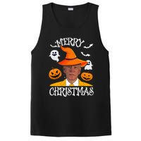 Joe Biden Merry Christmas Halloween Jokes Pumpkin Ghost PosiCharge Competitor Tank