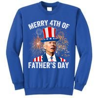 Joe Biden Merry 4th Of Fathers Day Funny 4th Of July Sweatshirt
