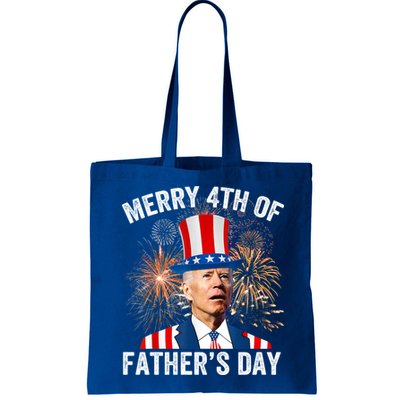 Joe Biden Merry 4th Of Fathers Day Funny 4th Of July Bag