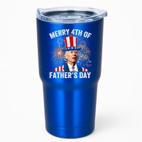 Joe Biden Merry 4th Of Fathers Day Funny 4th Of July Tumbler