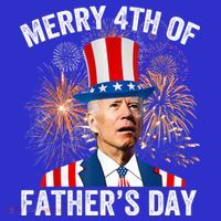 Joe Biden Merry 4th Of Fathers Day Funny 4th Of July Poster
