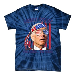 Joe Biden Merry 4th Of You Know The Thing, Joe Biden 4th Of July Tie-Dye T-Shirt