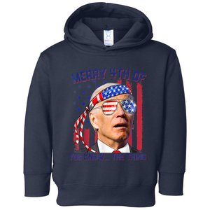 Joe Biden Merry 4th Of You Know The Thing, Joe Biden 4th Of July Toddler Hoodie