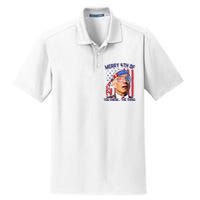 Joe Biden Merry 4th Of You Know The Thing, Joe Biden 4th Of July Dry Zone Grid Polo