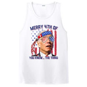 Joe Biden Merry 4th Of You Know The Thing, Joe Biden 4th Of July PosiCharge Competitor Tank