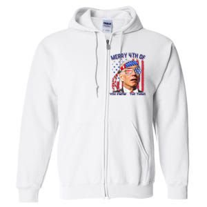 Joe Biden Merry 4th Of You Know The Thing, Joe Biden 4th Of July Full Zip Hoodie