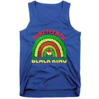 Juneteenth Black Melanin King Independence Day Blm Rainbow Cool Gift Tank Top