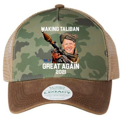 Joe Biden Making The Taliban Great Again Legacy Tie Dye Trucker Hat
