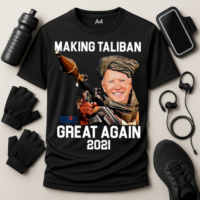 Joe Biden Making The Taliban Great Again Cooling Performance Crew T-Shirt