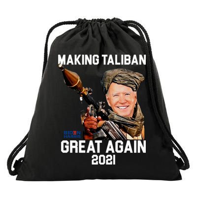 Joe Biden Making The Taliban Great Again Drawstring Bag