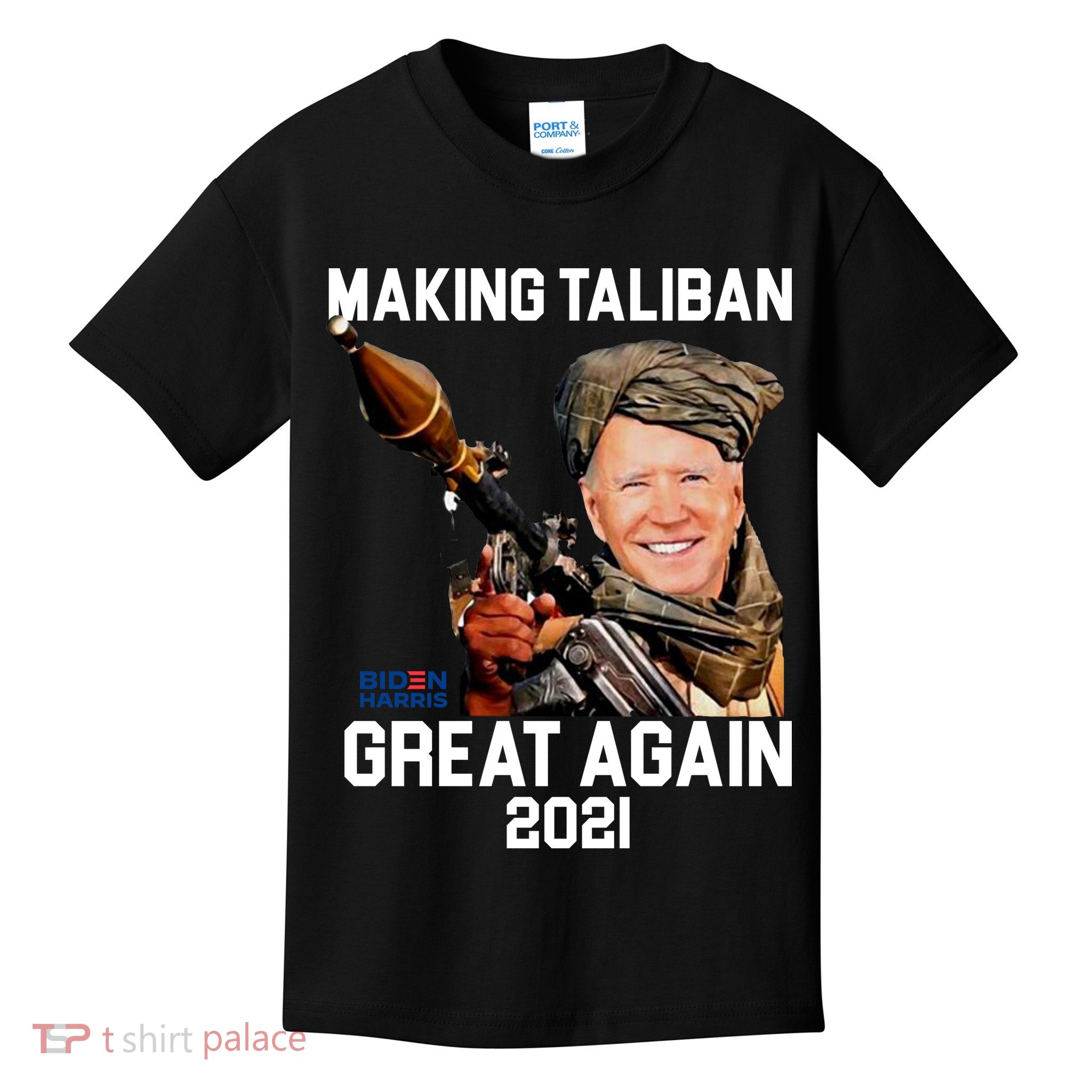 Joe Biden Making The Taliban Great Again Kids T-Shirt