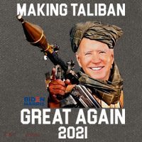 Joe Biden Making The Taliban Great Again Cotton Canvas Backpack
