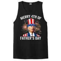 Joe Biden Merry 4th Of Father's Day Funny 4th Of July PosiCharge Competitor Tank