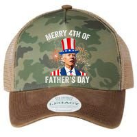 Joe Biden Merry 4th Of Father's Day Funny 4th Of July Legacy Tie Dye Trucker Hat