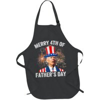 Joe Biden Merry 4th Of Father's Day Funny 4th Of July Apron